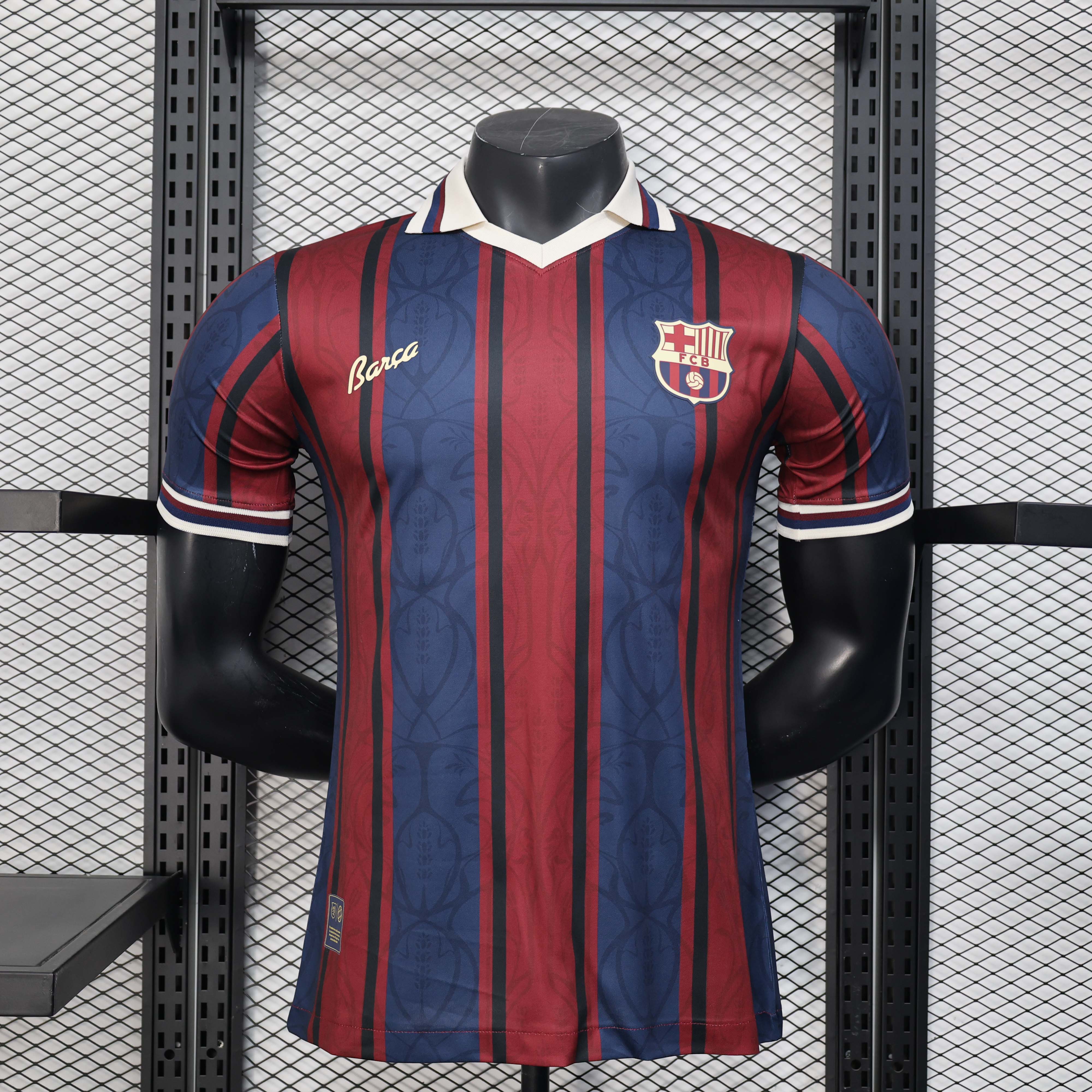 2025/2026 Player Version Barcelona 125th Anniversary Edition Red and blue Football Shirt 1:1 Thai Quality:football jersey mysite: unitedjerseyfootball 邓江浪:football