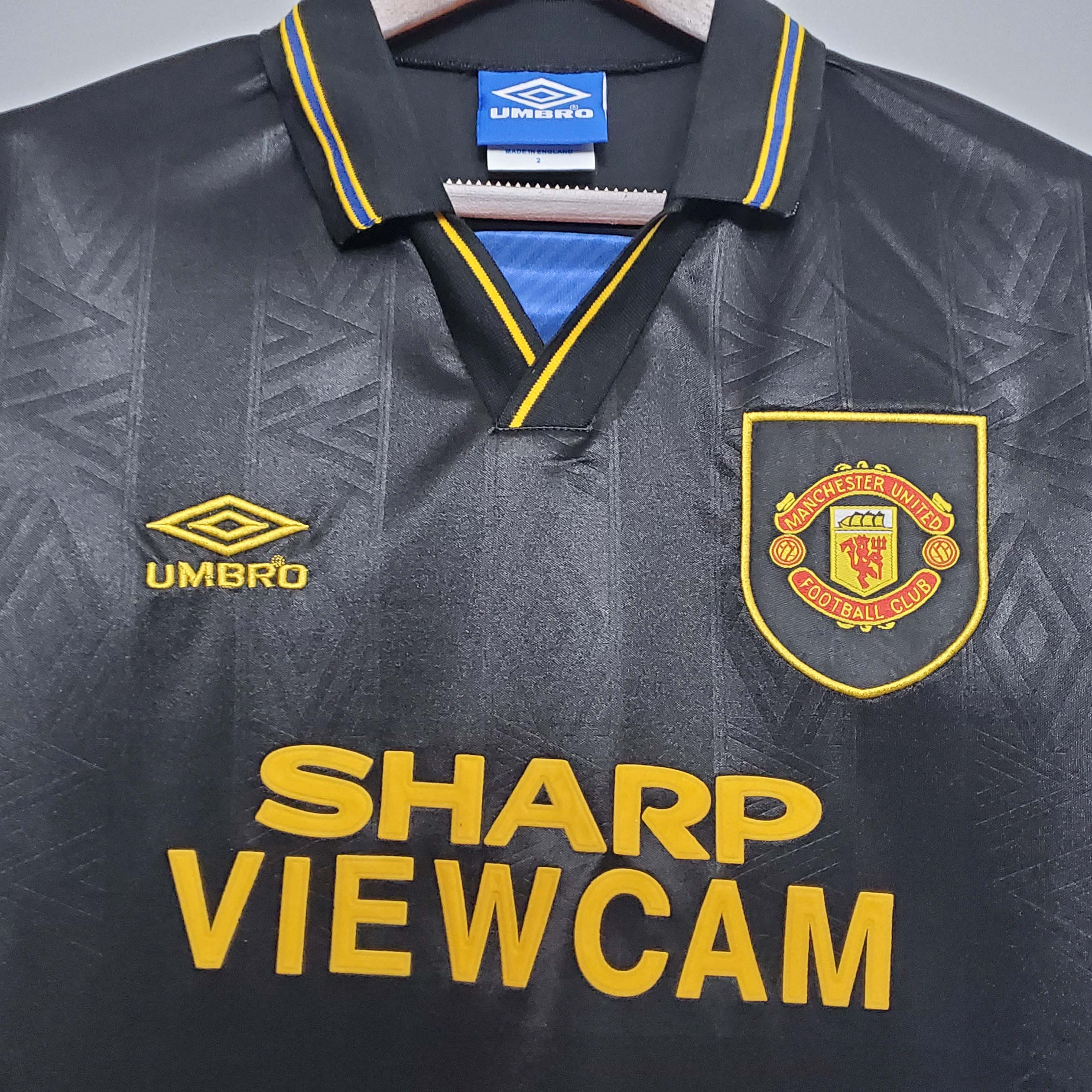 1993/1994 Retro Manchester United Third Away Football Shirt 1:1 Thai Quality:football jersey mysite: unitedjerseyfootball 邓江浪:football