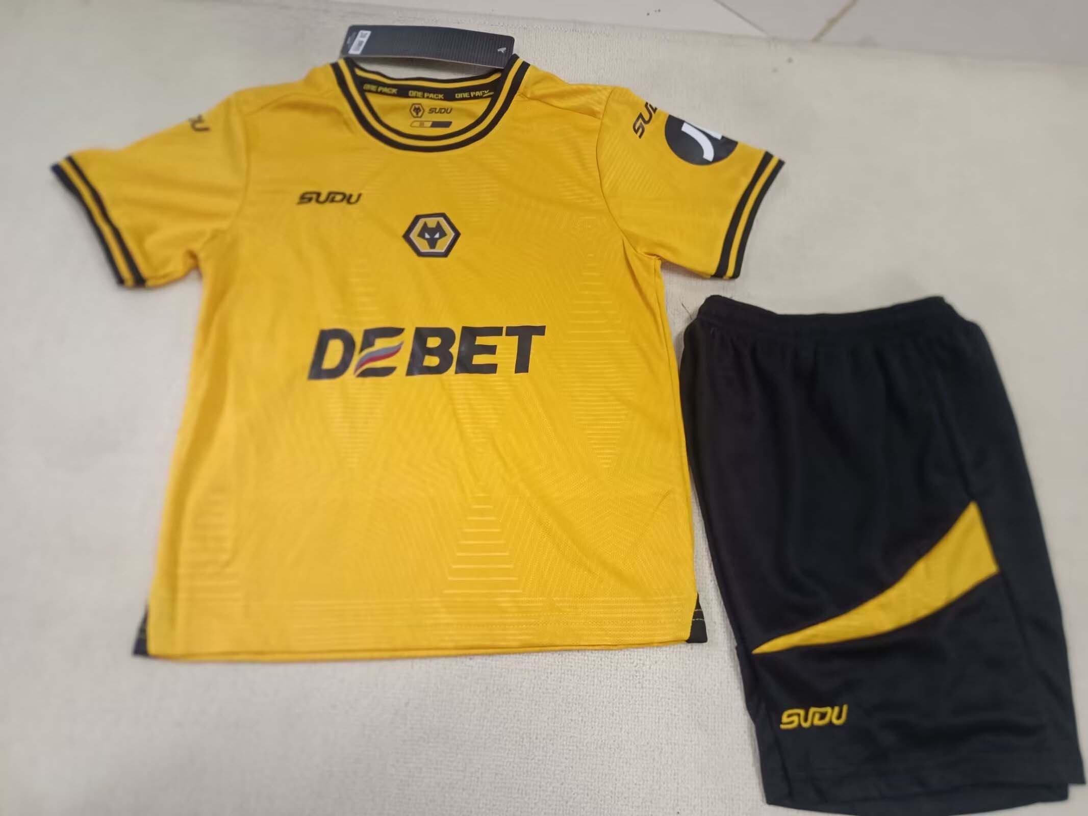 2024/2025 Wolverhampton Wanderers Home Football Jersey Shirt 1:1 Thai Quality Kids Size:football jersey mysite: unitedjerseyfootball 邓江浪:football