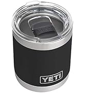 YETI Rambler 10 oz Lowball, Vacuum Insulated, Stainless Steel with MagSlider Lid