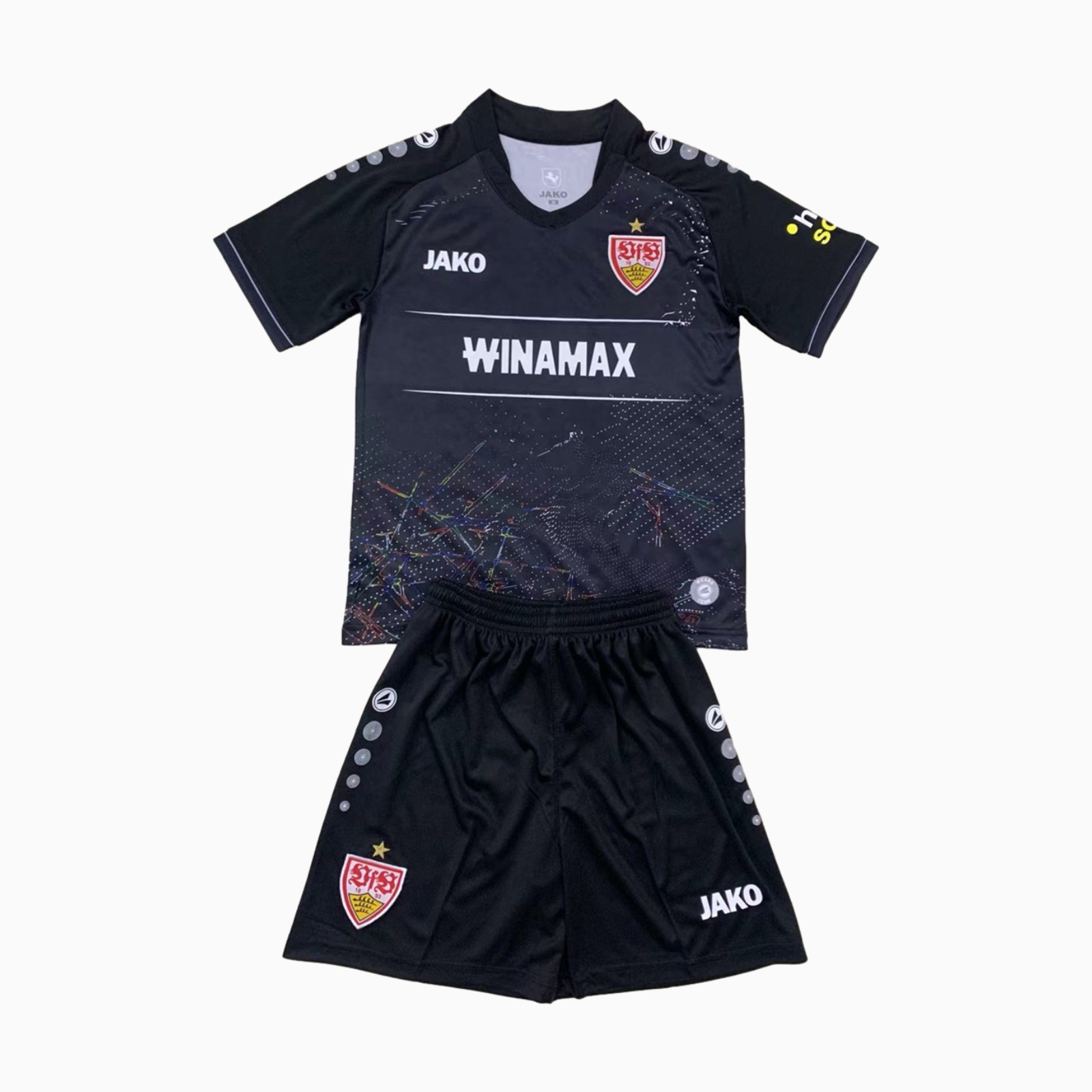 ManixJersey.com | VfB Stuttgart 24-25 Third Men's Adult Jersey Set - Fans Version -Customize Name, Number and Patch | Worldwide Shipping