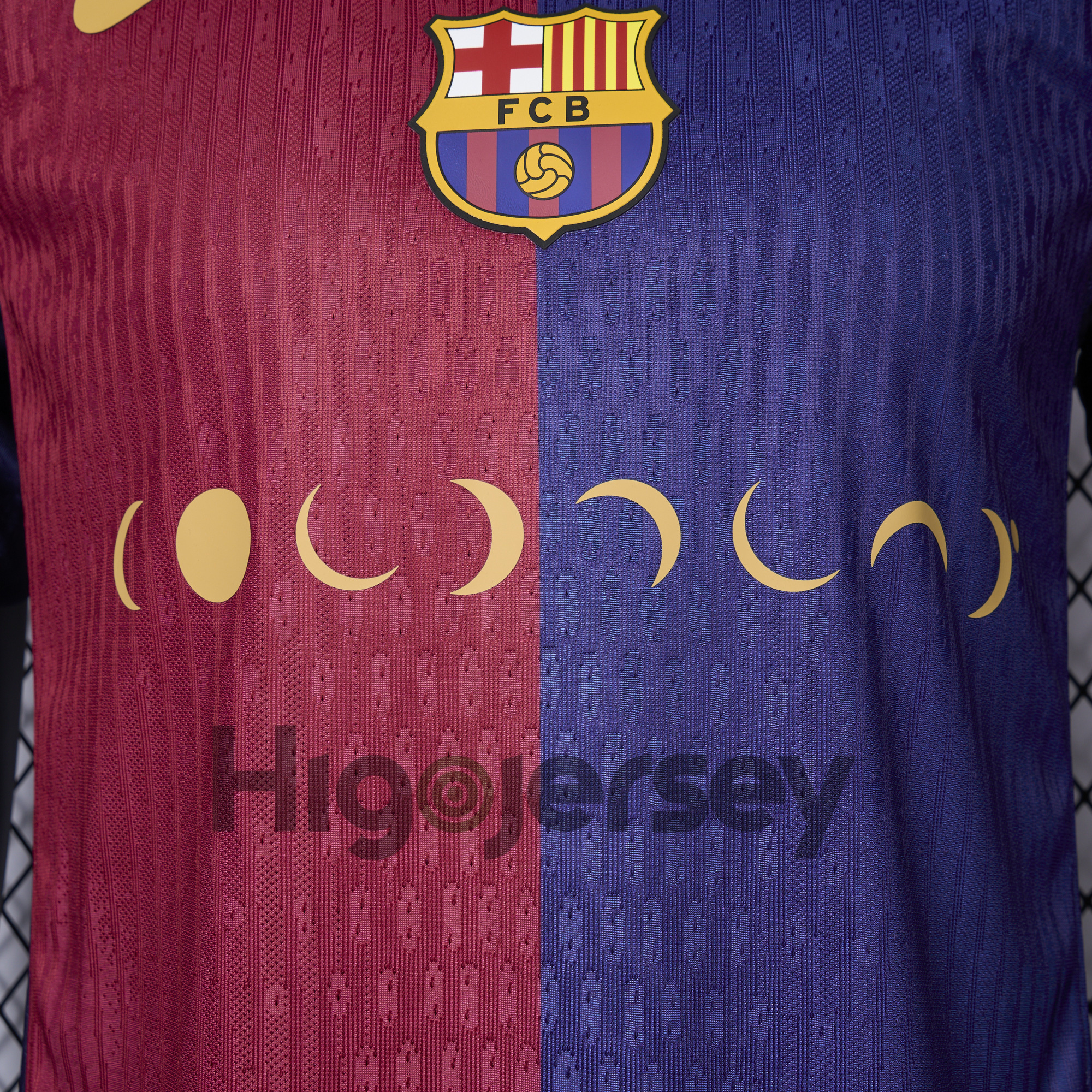 Higojerseys-Barcelona X CP 24-25 Home New Co-Branded Jersey - Player Version
