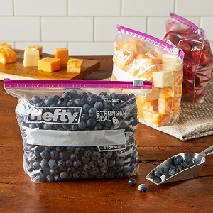 Hefty Slider Storage Bags