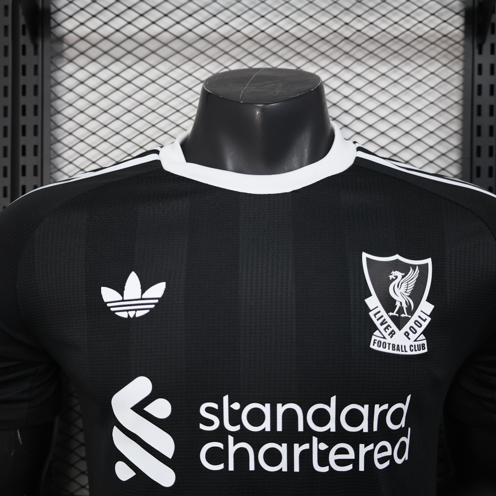 25-26 Liverpool Black Special Edition soccer jersey-Player Version: Ajax 24-25 Home Stadium Jersey - Fans Version mysite: Adidas luxuryfootballshirts.com: https://www.luxuryfootballshirts.com/