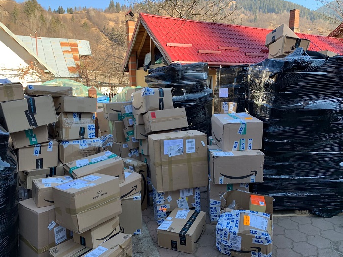 Amazon mixed pallets Europe