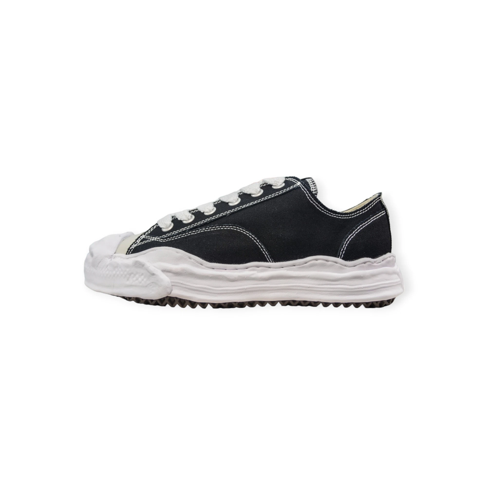 Maison Mihara Yasuhiro Hank OG Sole Canvas Low-top Sneaker Black、mysite、Cacoeks