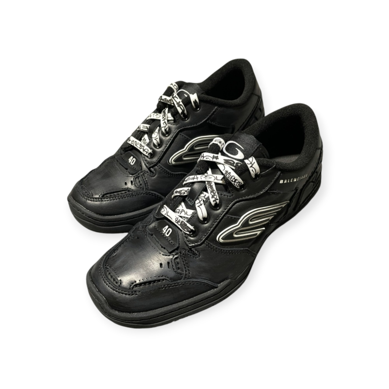 Balenciaga Hamptons Sneaker in Black、mysite、Cacoeks