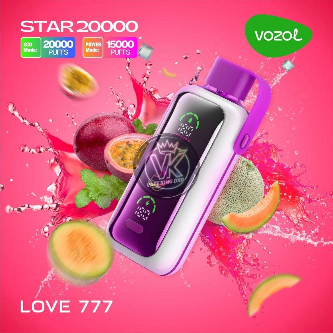  Vozol Star 20000 Puffs 5% Nicotine Disposable Vape - Dual Power Mode  vpae005 vapeing vape