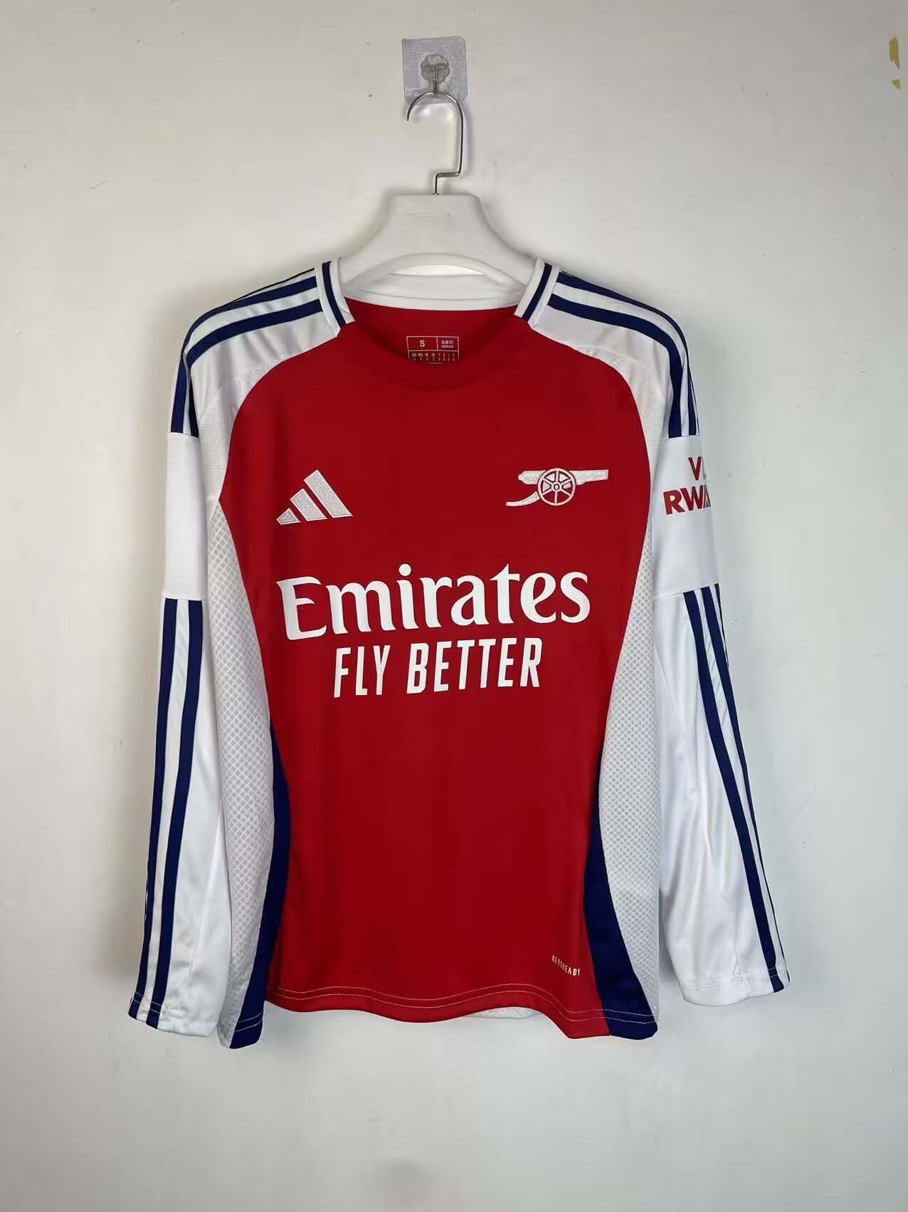 2024/2025 Long Sleeve Arsenal Home Football Shirt 1:1 Thai Quality:football jersey mysite: unitedjerseyfootball 邓江浪:football