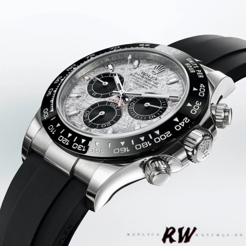 Rolex Cosmograph Daytona White Gold Meteorite 116519LN Replica-fasswatch