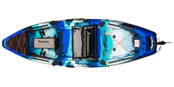 Vanhunks Zambezi 10ft Fin Drive Fishing Kayak