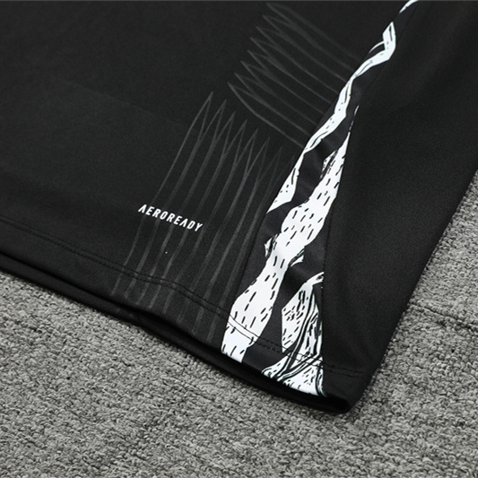 Higojerseys-Arsenal 24-25 Long Sleeve Training Set - Player Version - Black