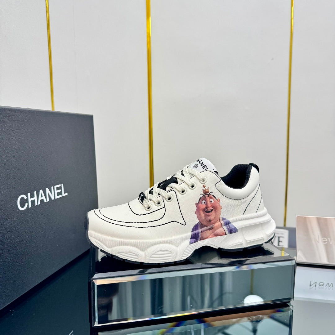 TRAINERS SNEAKER IN WHITE CALFSKIN WITH STICKER 238628、mysite、Cacoeks