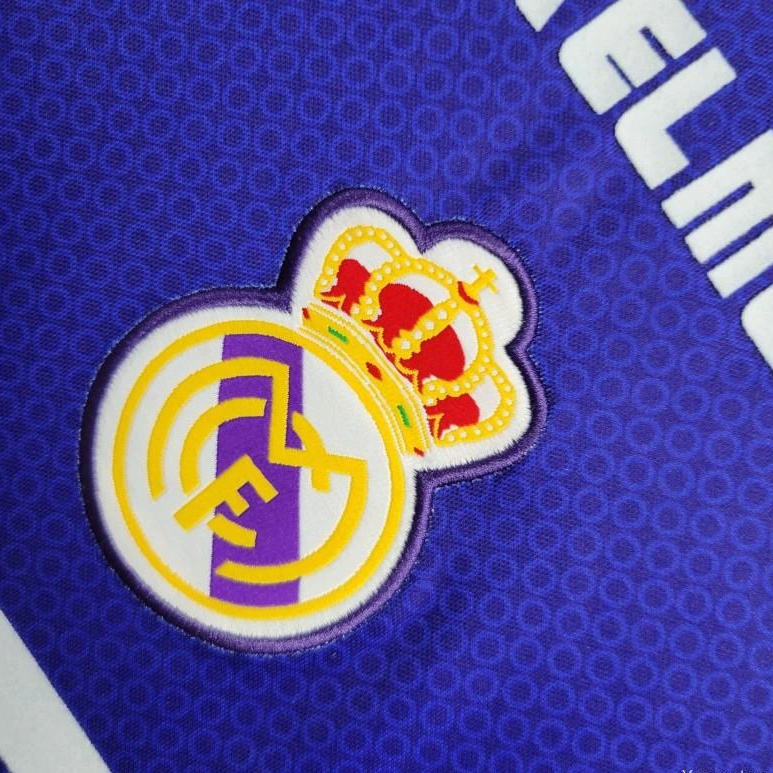 JerseysGala.com | Retro Real Madrid 1997-98 Away Jersey -Customize Name, Number and Patch | Worldwide Shipping
