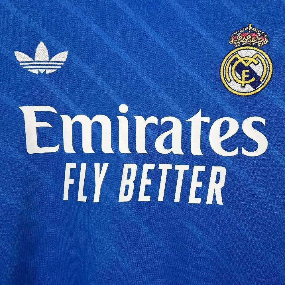 2025/2026 Long Sleeve Real Madrid Third Away Football Shirt1:1 Thai Quality:football jersey mysite: unitedjerseyfootball 邓江浪:football
