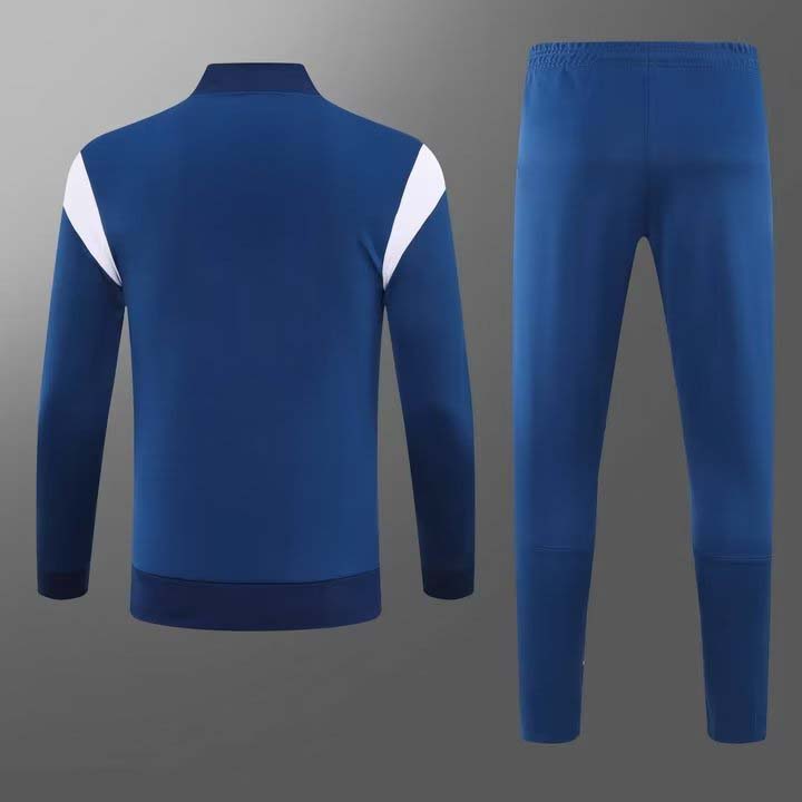 2023/2024 Manchester City Long Zipped Jacket Dark blue Football Shirt Set:football jersey mysite: unitedjerseyfootball 邓江浪:football