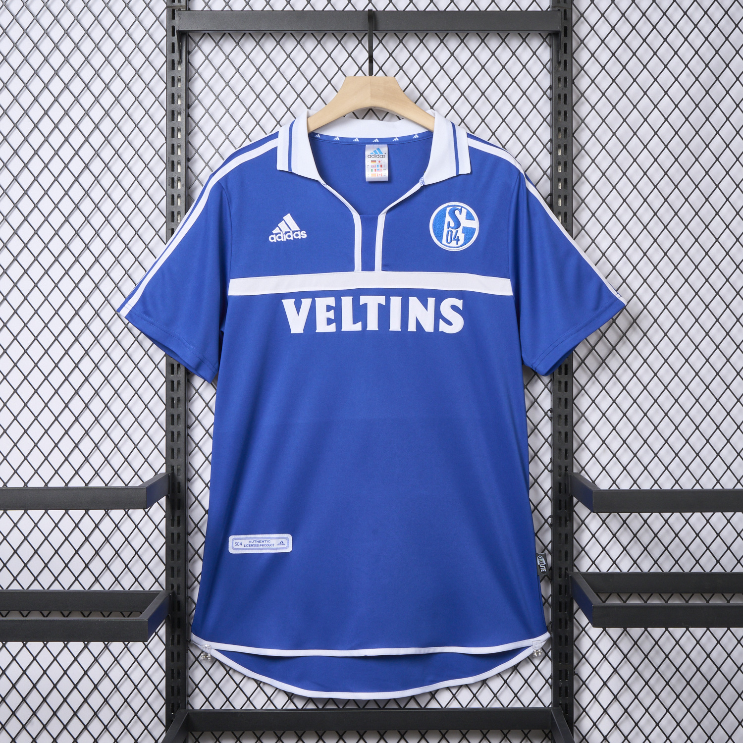 foot-Retro Schalke 04 2000-01 Home Jersey