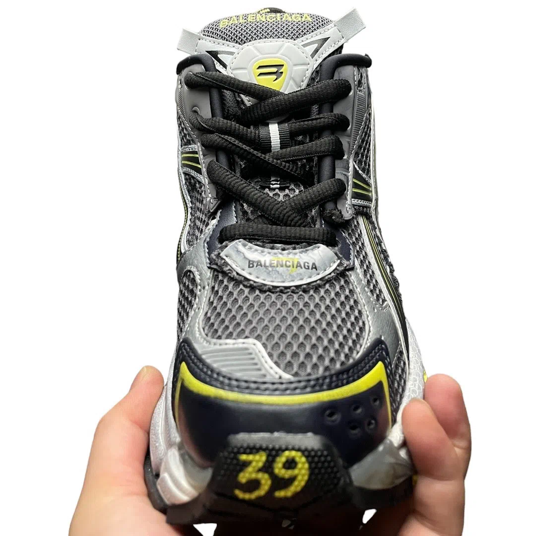 Balenciaga Runner Sneaker in Grey Yellow White、mysite、Cacoeks