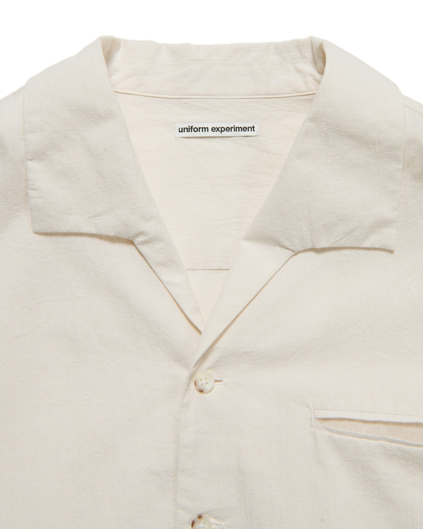 uniform experiment 25S/S S/S ITALIAN COLLAR SHIRT  UE-250025 