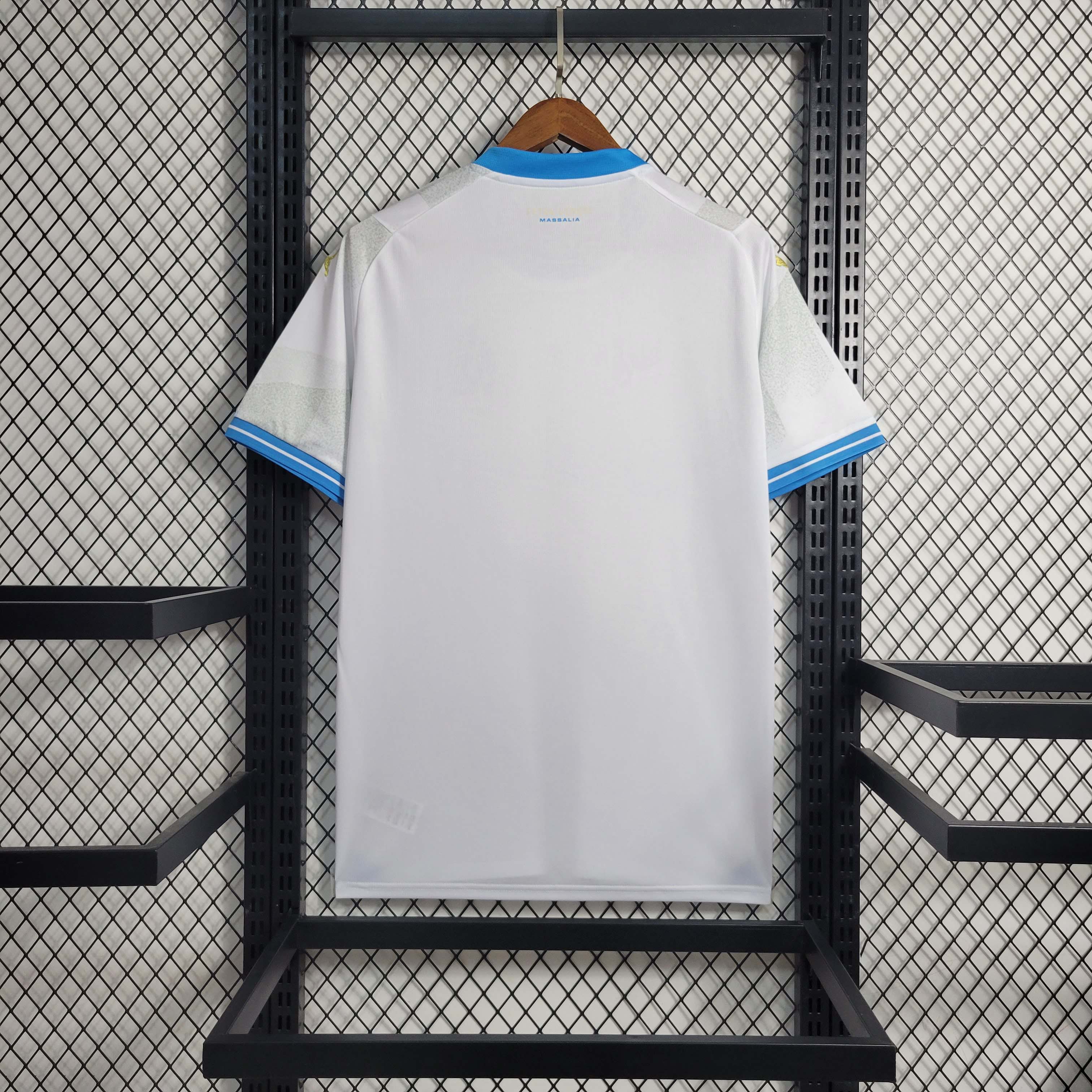 2023/2024 Olympique de Marseille Home Football Jersey:football jersey mysite: unitedjerseyfootball 邓江浪:football