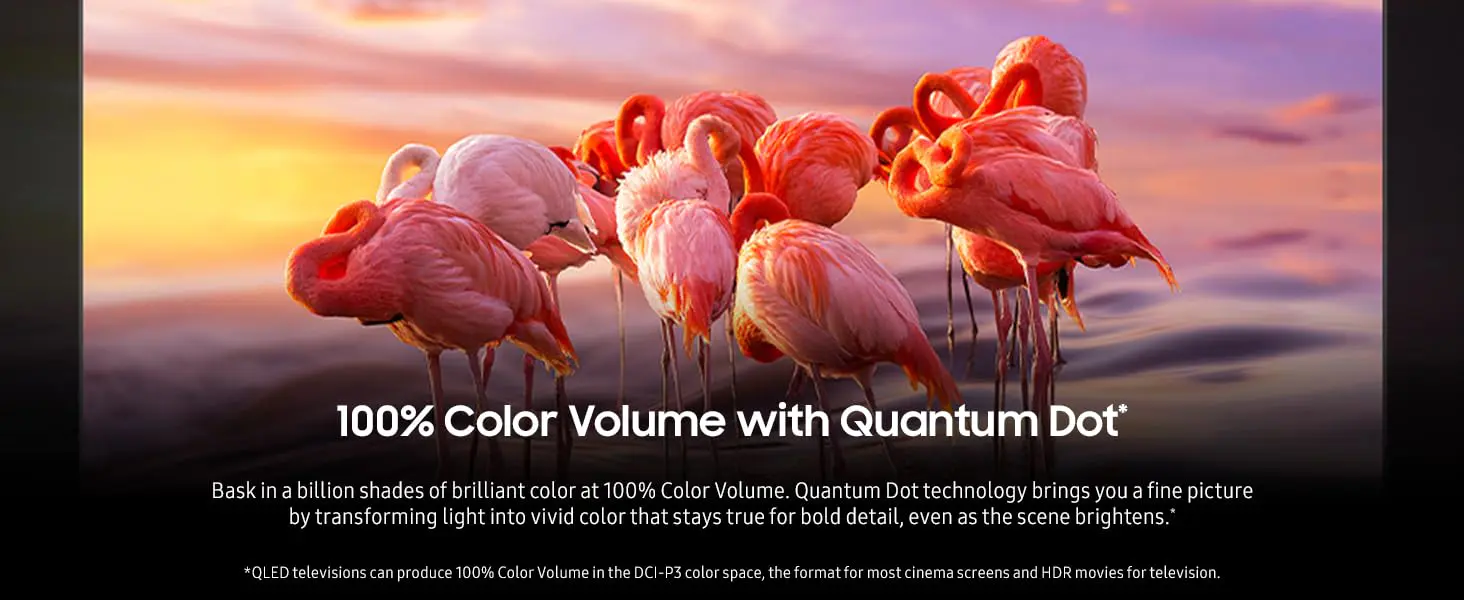 100% Color Volume with Quantum Dot