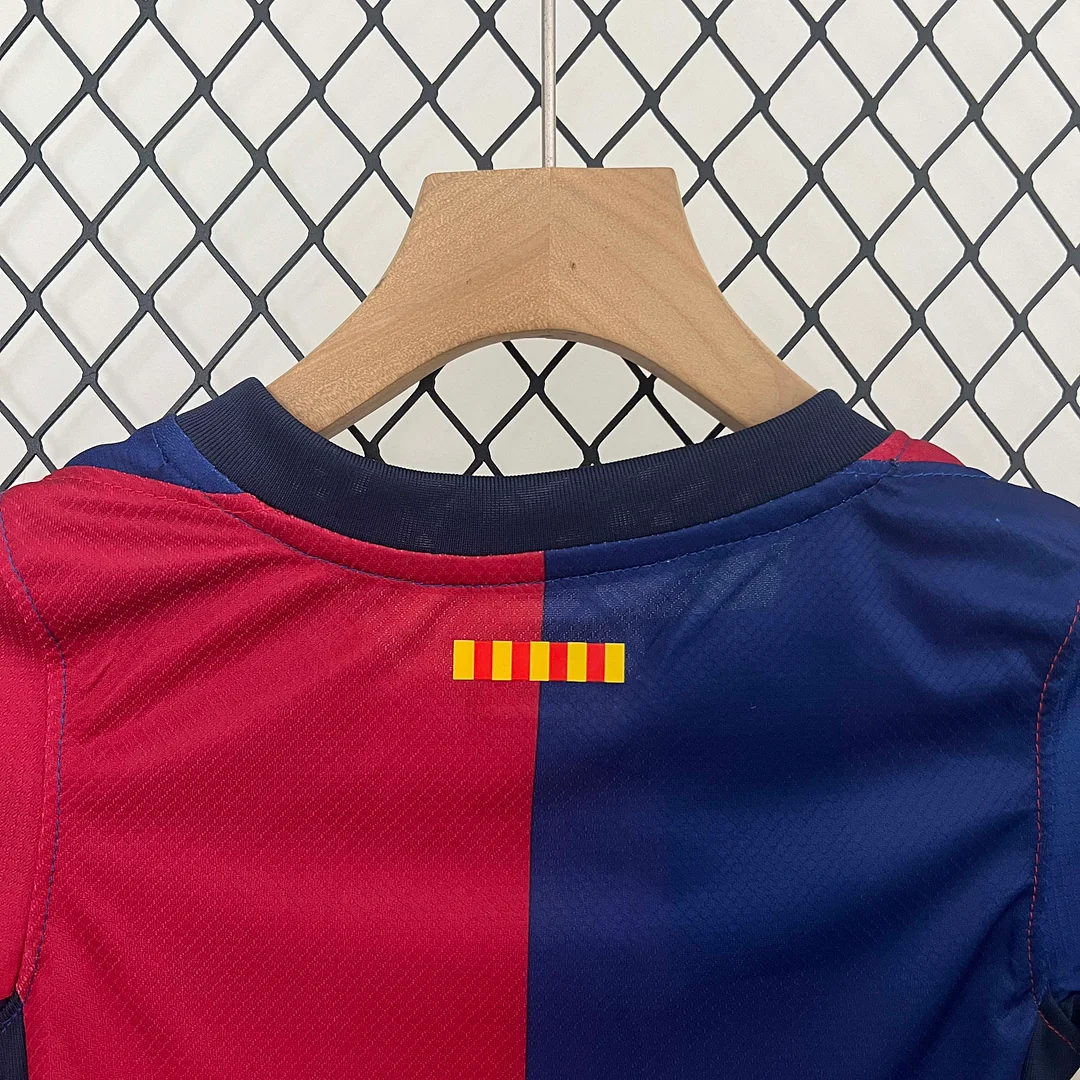 2024/2025 Barcelona Home Football Shirt 1:1 Thai Quality Kids Size:football jersey mysite: unitedjerseyfootball 邓江浪:football