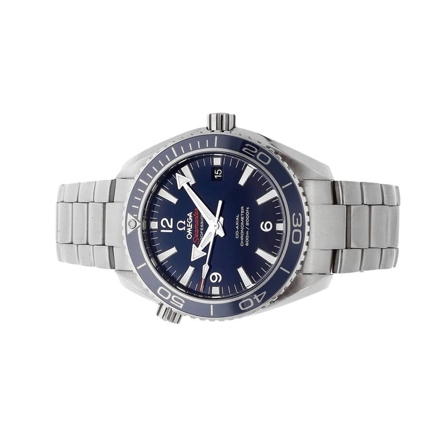 omega seamaster planet ocean steel 232 90 42 21 03 001 blue dial 2