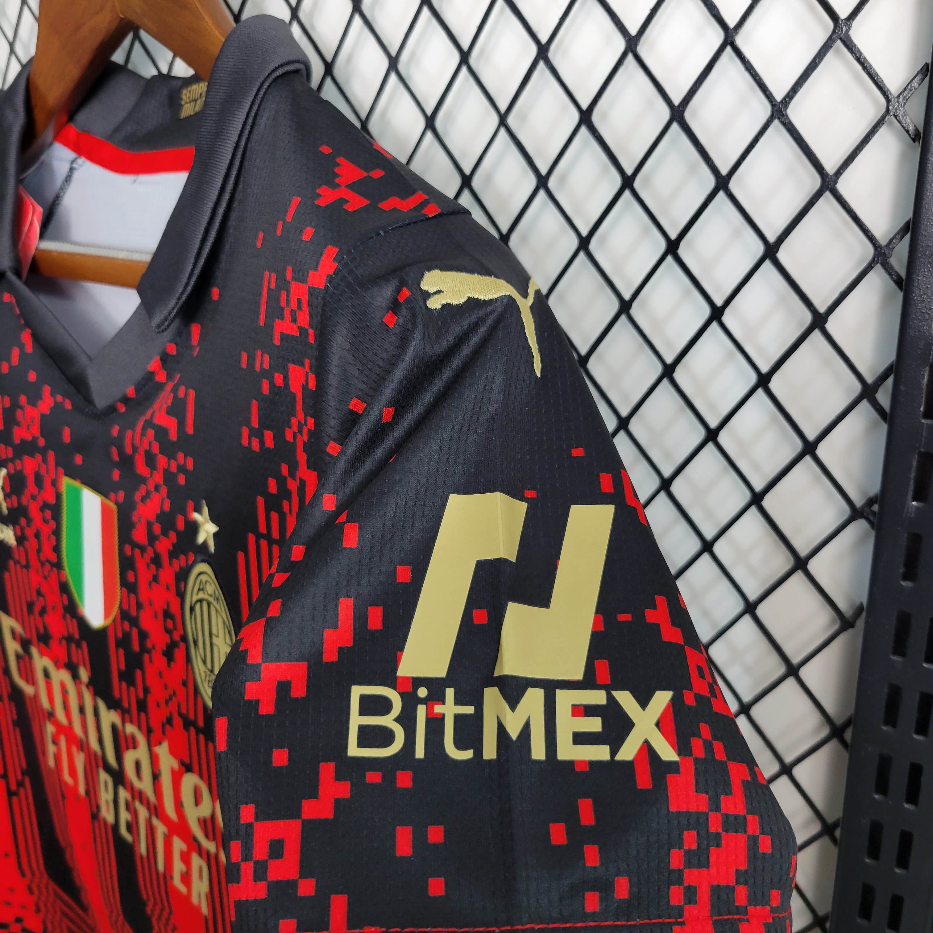 2022/2023 AC Milan Fourth Away Soccer Jersey 1:1 Thai Quality Kids Size:football jersey mysite: unitedjerseyfootball 邓江浪:football