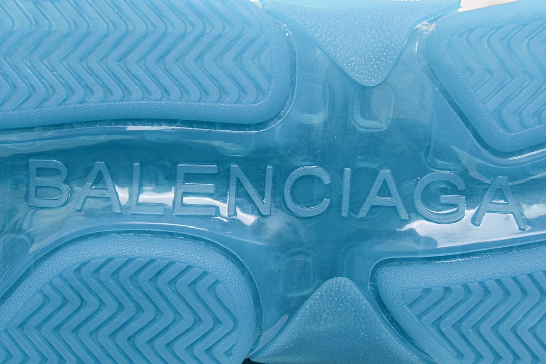 Balenciaga Triple S Clear Sole Sneaker Blue、mysite、Cacoeks