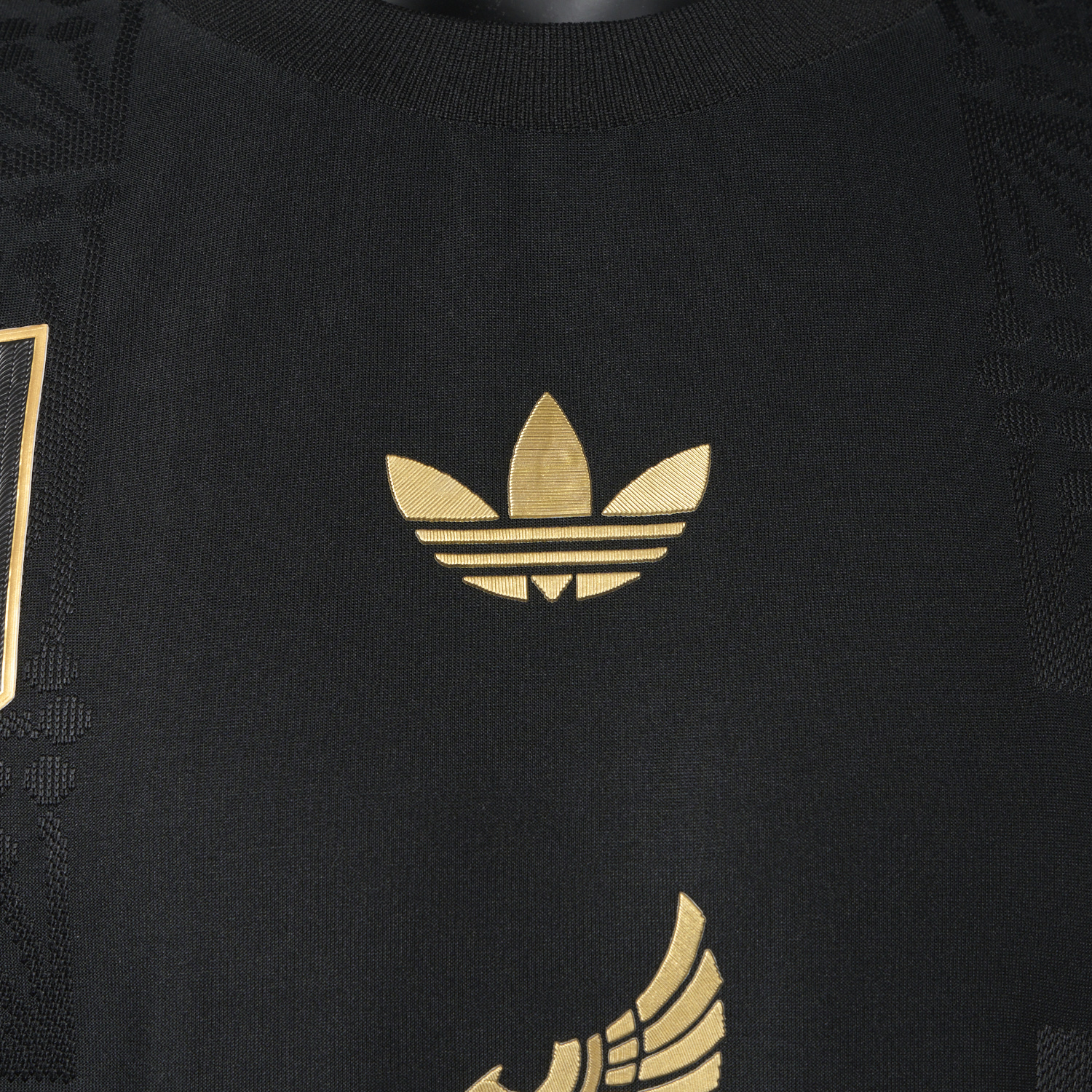 foot-Mexico 2025 Gold Cup Home Black Jersey - Player Version