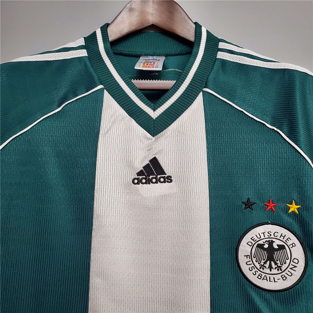 ManixJersey.com | Retro Germany 1998 Away Stadium Jersey -Customize Name, Number and Patch | Worldwide Shipping