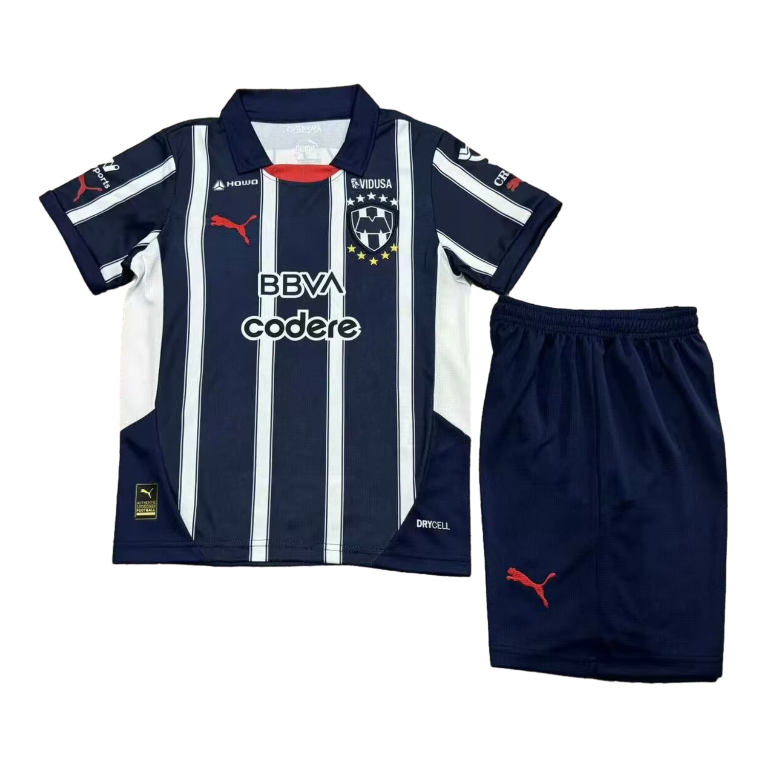 foot-Rayados Monterrey 24-25 Home Kids Kit