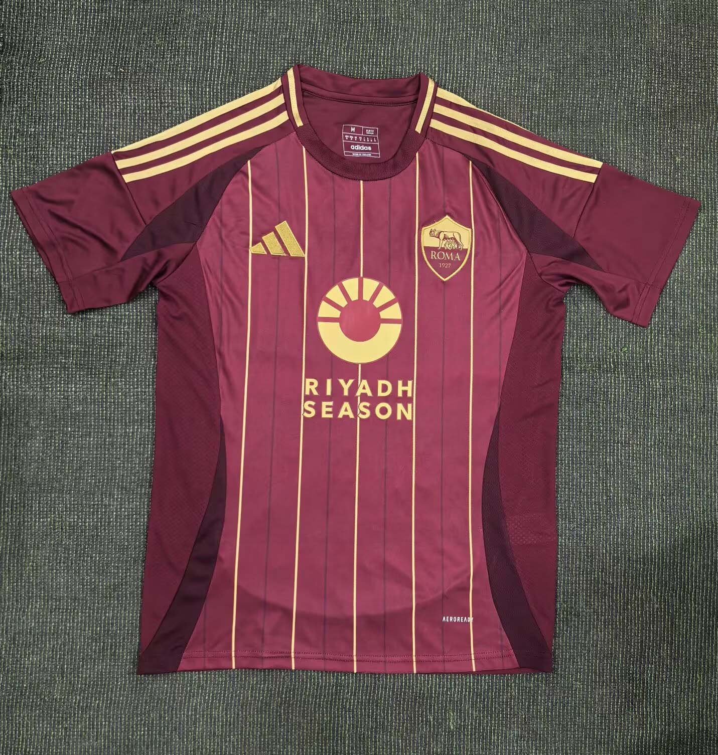 2024/2025 Roma Home Football Shirt 1:1 Thai Quality:football jersey mysite: unitedjerseyfootball 邓江浪:football