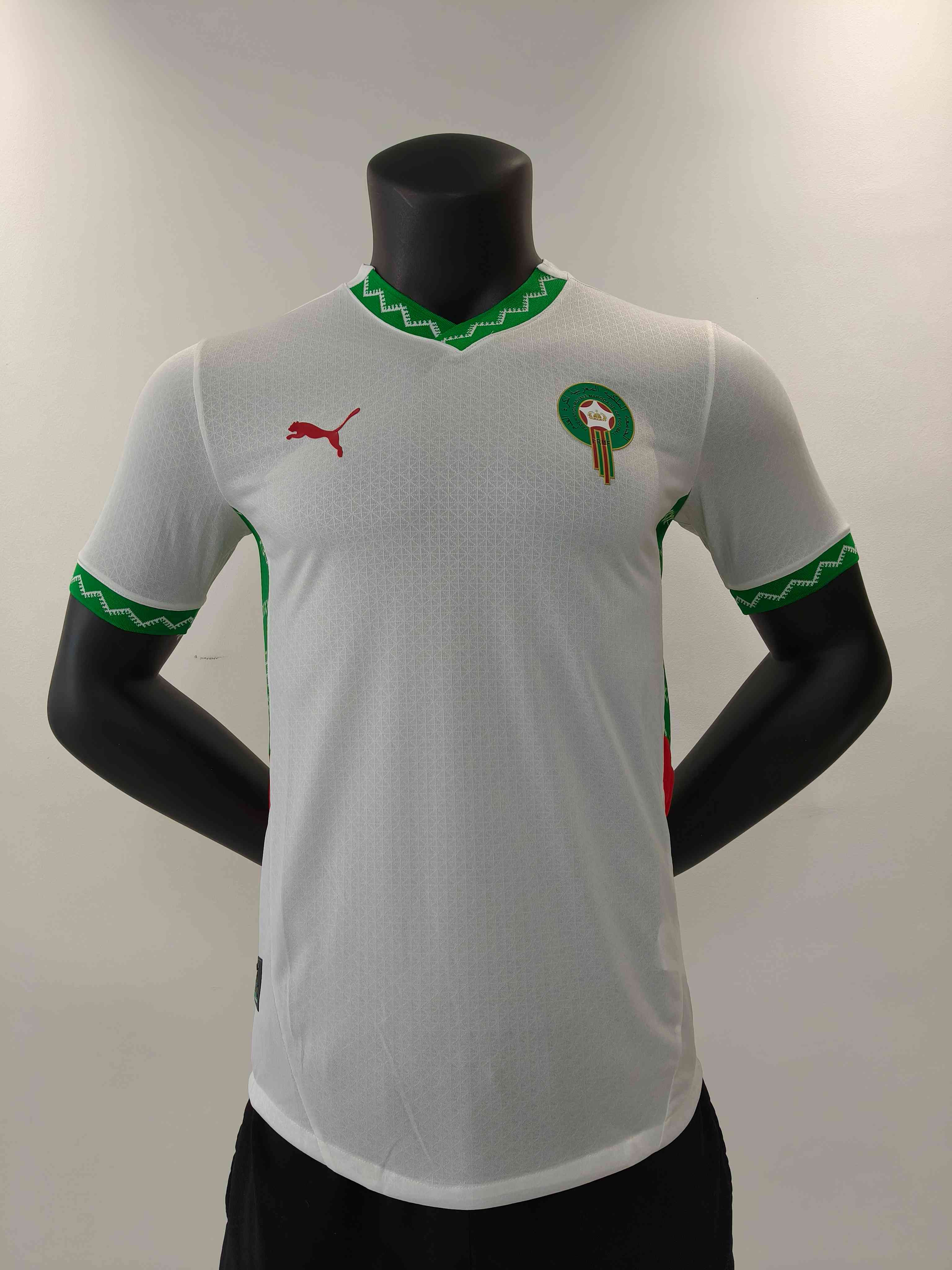 24/25 Player Version Morocco Away Football Jersey-mysite Custom Football Kit- Nextkits