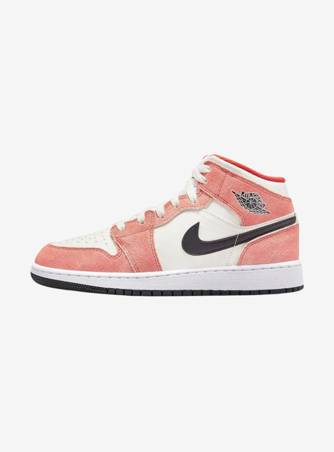 Air Jordan 1 Mid SE Orange Suede、JORDAN、Cacoeks