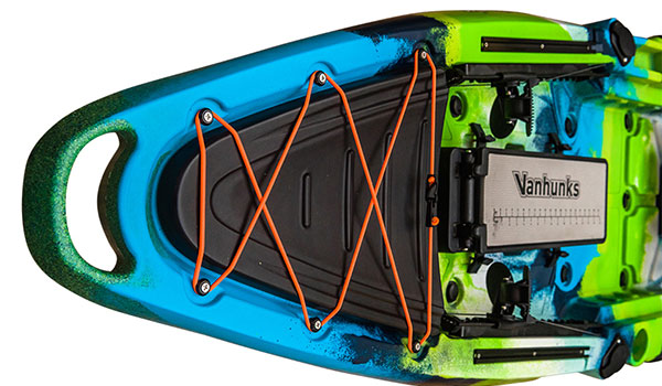 Vanhunks Zambezi 10ft Fin Drive Fishing Kayak