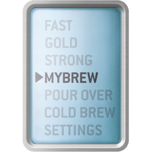 Product display with a focus on the My Brew preset.