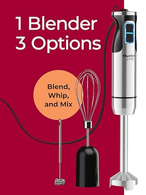 MuellerLiving Ultra-Stick Hand Blender blend whip and mix