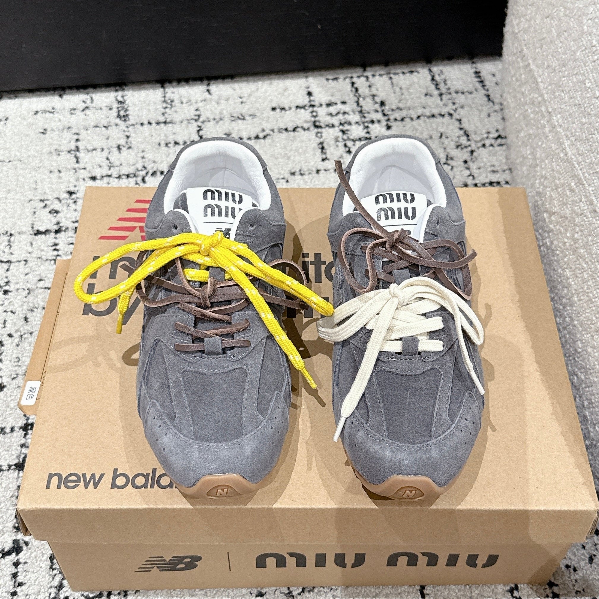 MM x NB SNEAKER IN GREY SUEDE、mysite、Cacoeks