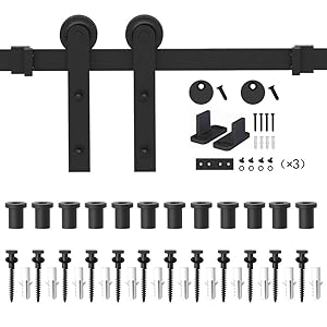 15ft barn door hardware accessories