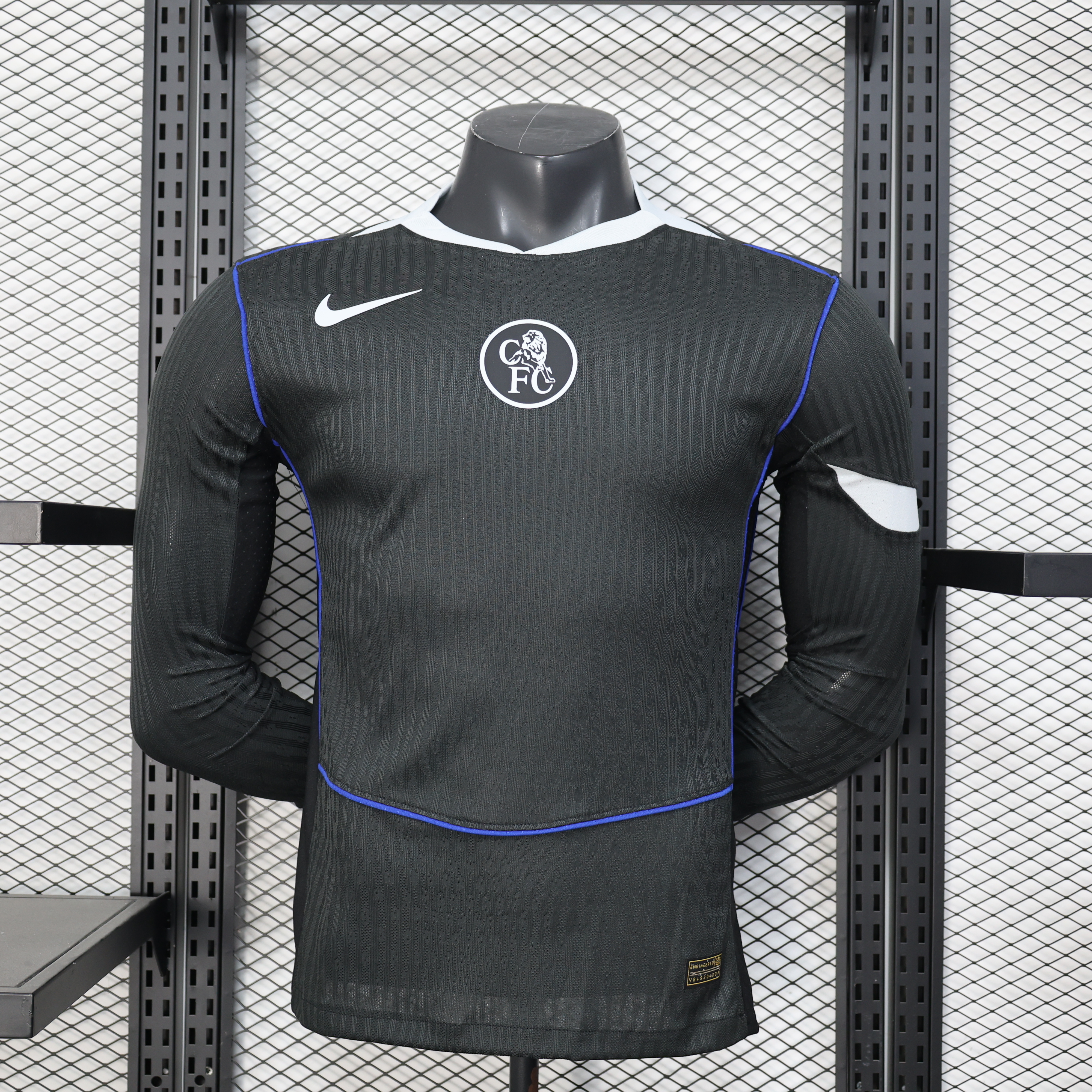 2025/2026 Long Sleeve Player Version Chelsea Third Away Football Shirt 1:1 Thai Quality:football jersey mysite: unitedjerseyfootball 邓江浪:football