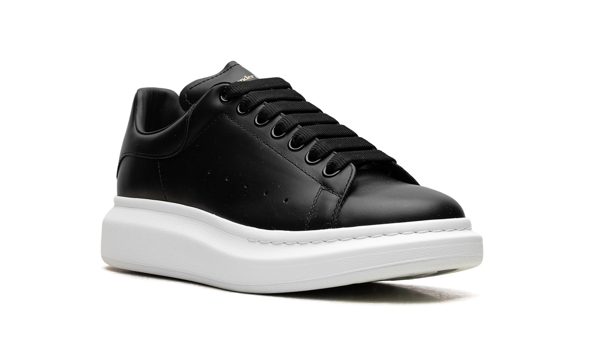 Alexander Mcqueen Oversized Lace-up Sneakers "Black/Pop-Black"、mysite、Cacoeks