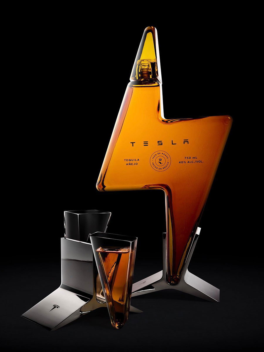 Tesla Tequila Limited Edition Set