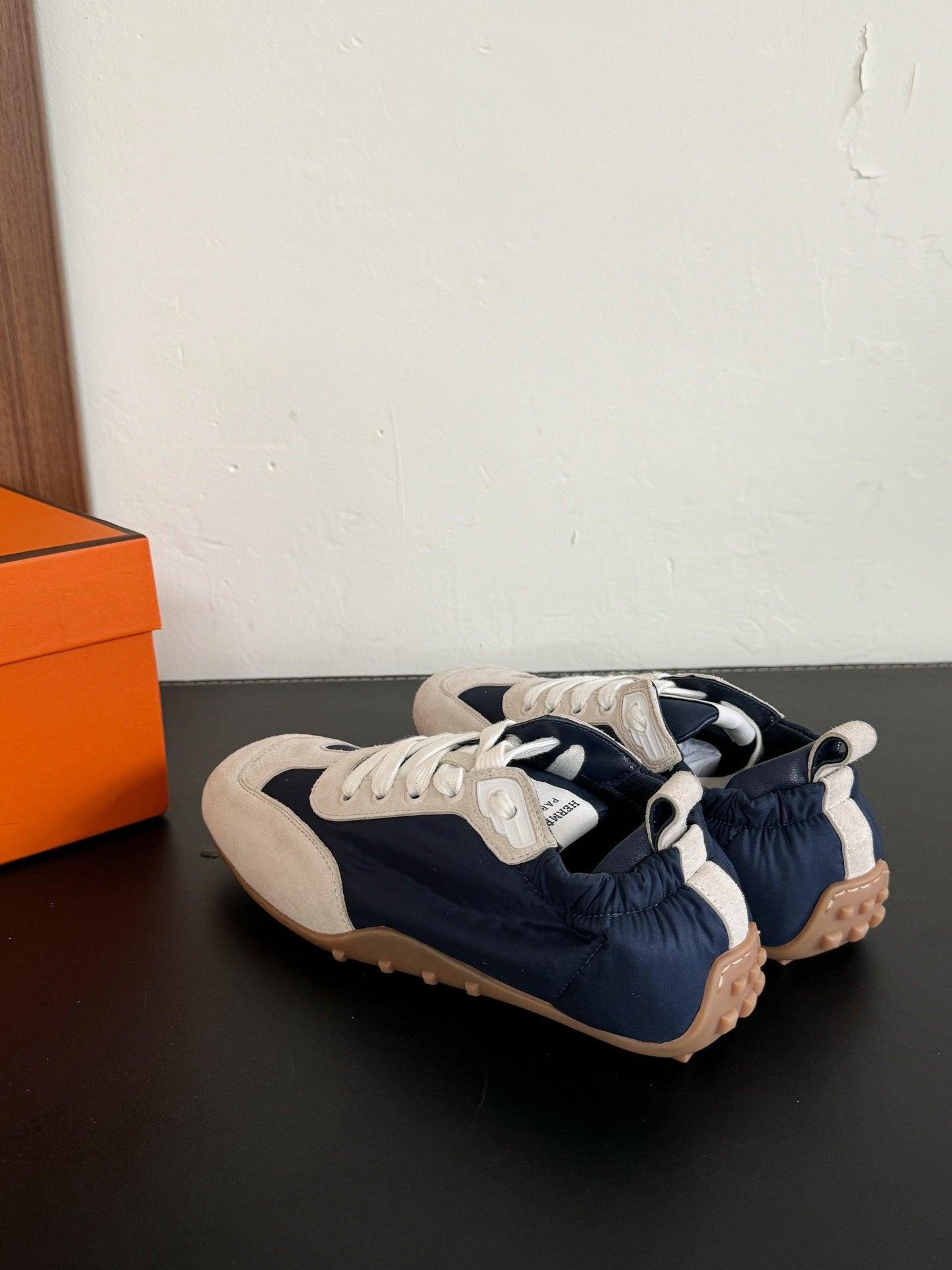 SKATEBOARD SHOES LIGHT GRAY MIX NAVY SUEDE、mysite、Cacoeks