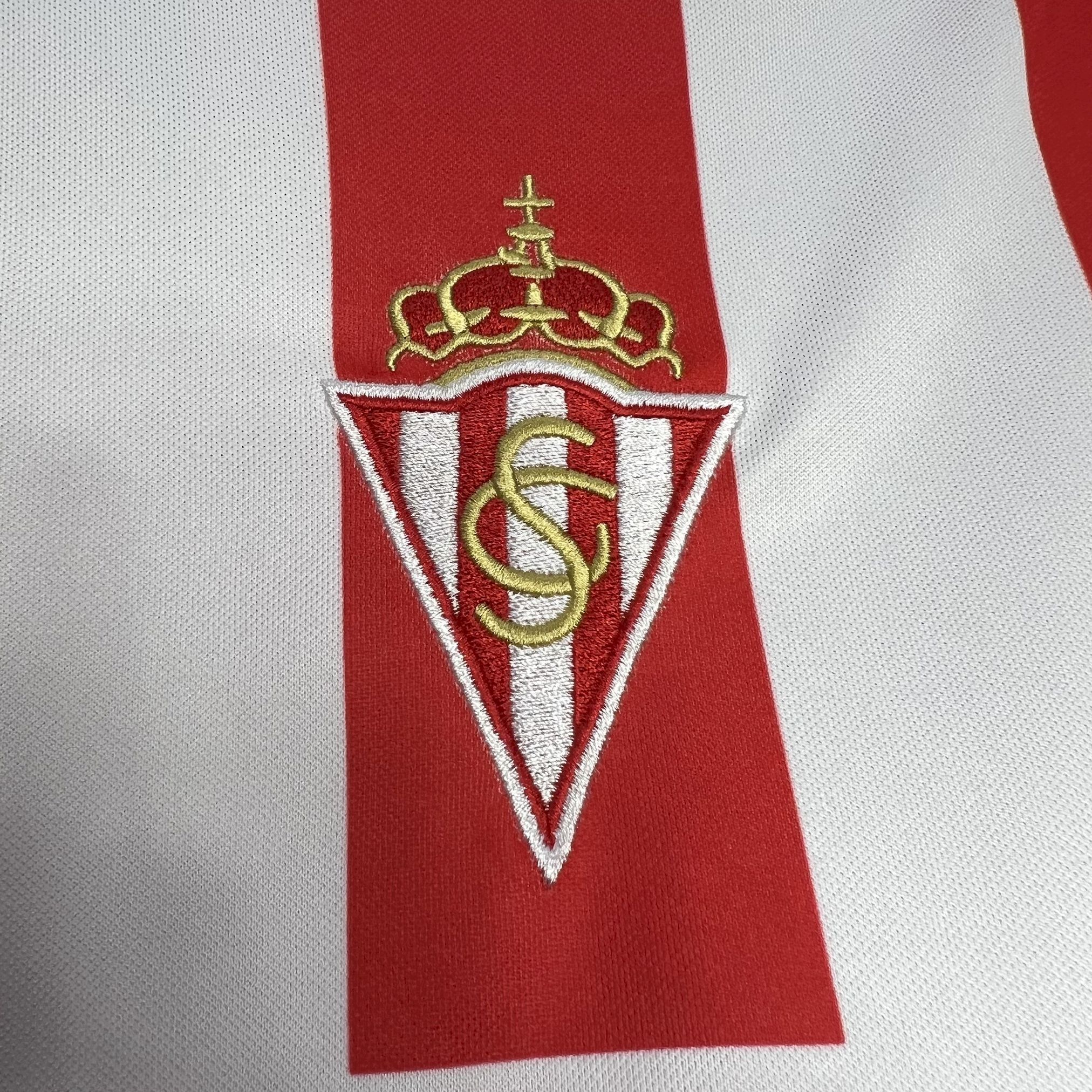 SIUjerseys-Retro Sporting de Gijon 2002-03 Home Jersey