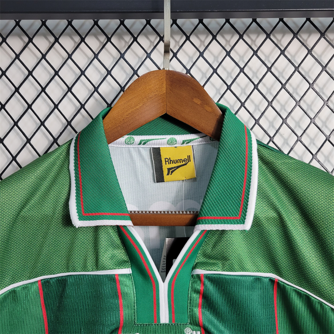 Higojerseys-Retro Palmeiras 1999 Home Stadium Jersey - Liberator Cup Champion