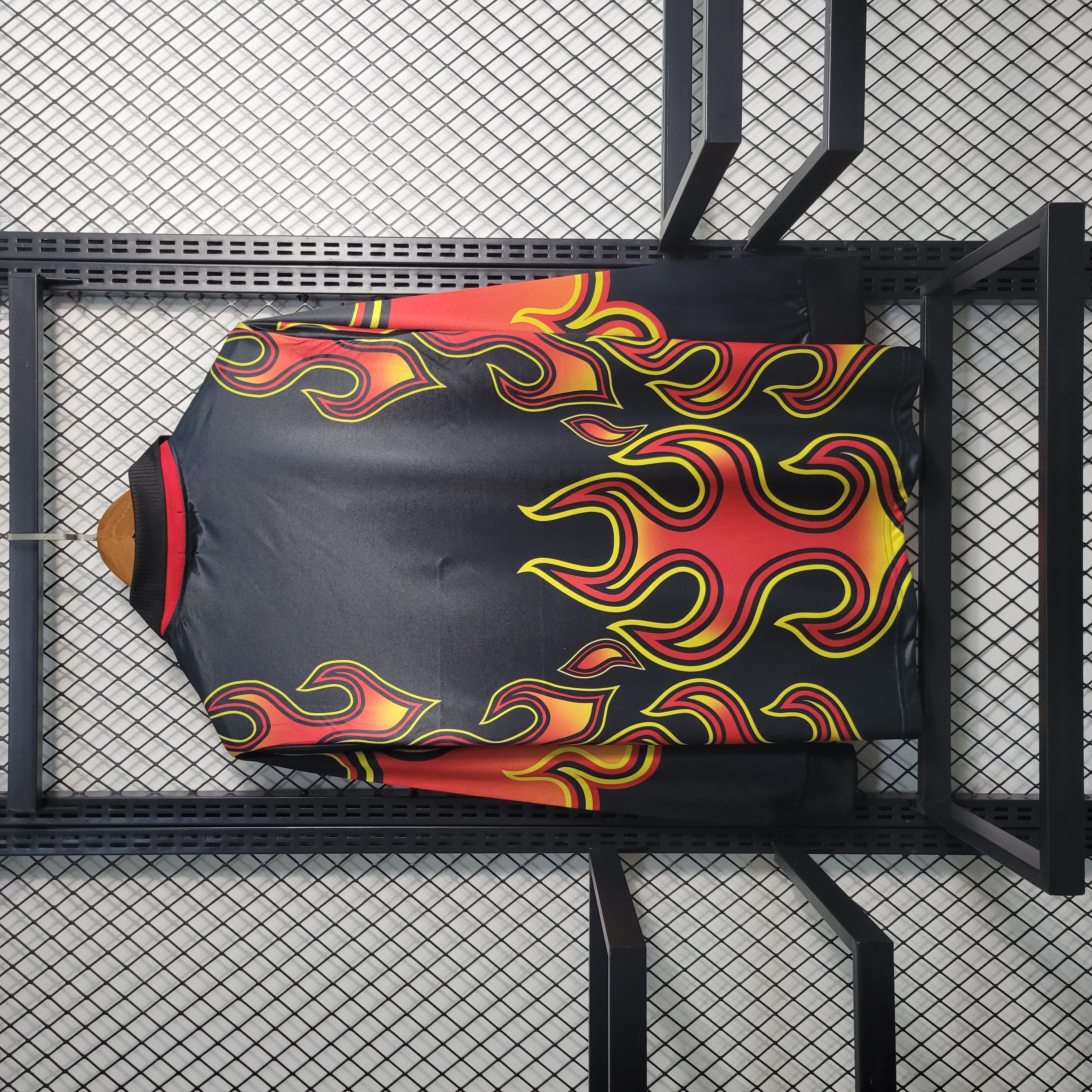 ManixJersey.com | Retro Japan 1998 Red Flame Goalkeeper Jersey -Customize Name, Number and Patch | Worldwide Shipping