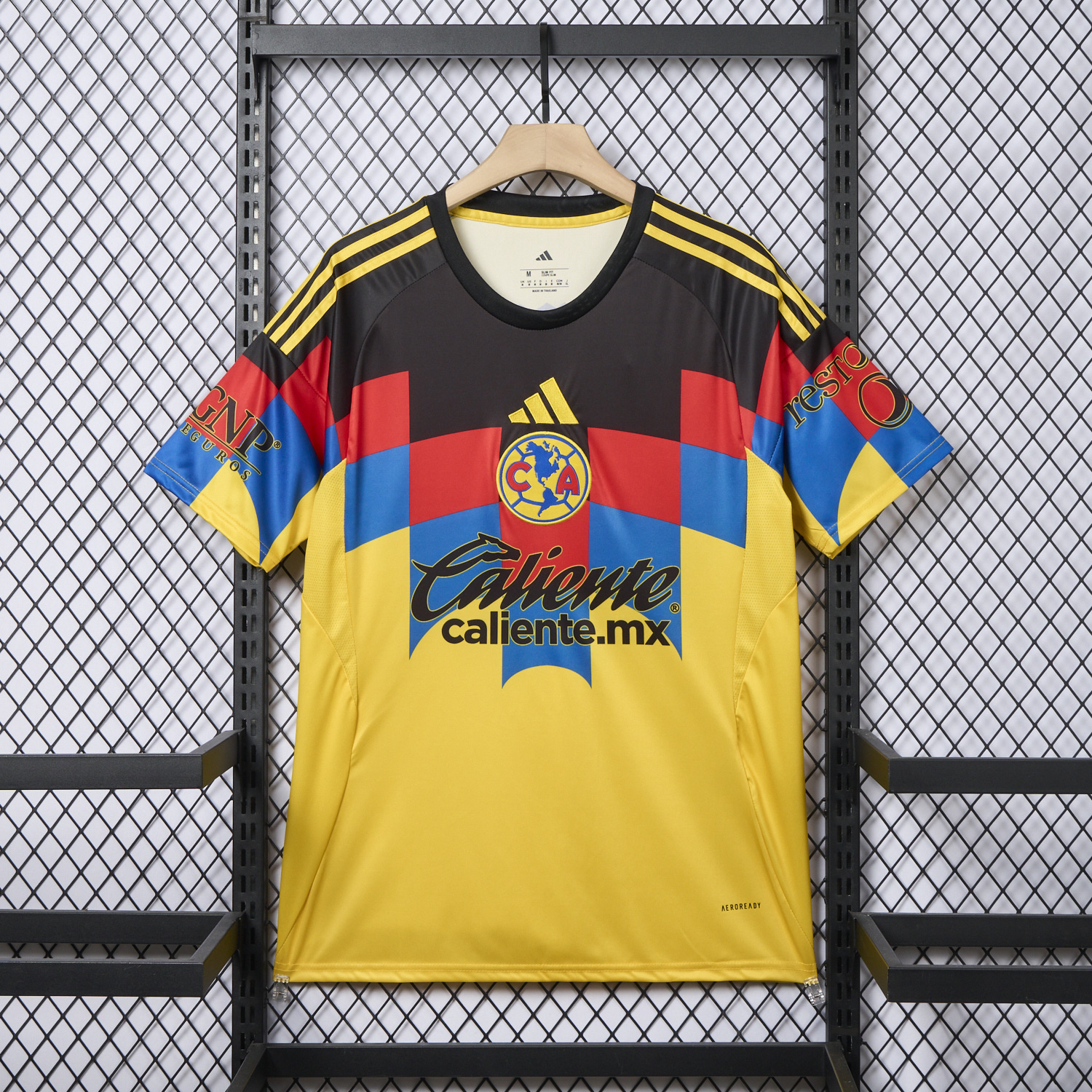 foot-Club América 25-26 Home Yellow Jersey - Fans Version