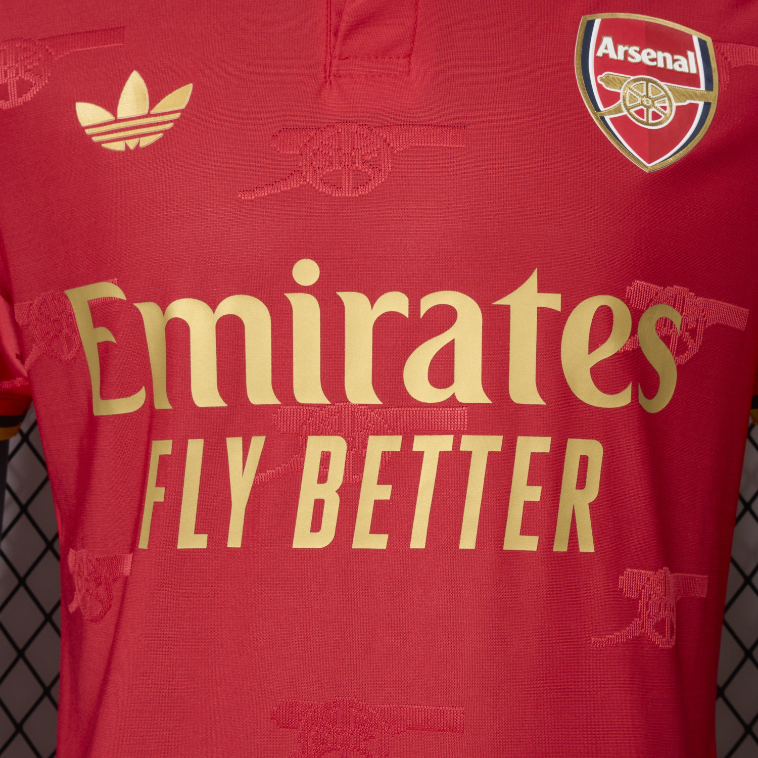 UltraTrikot-Arsenal 25-26 Red POLO Special Edition Jersey - Player Version
