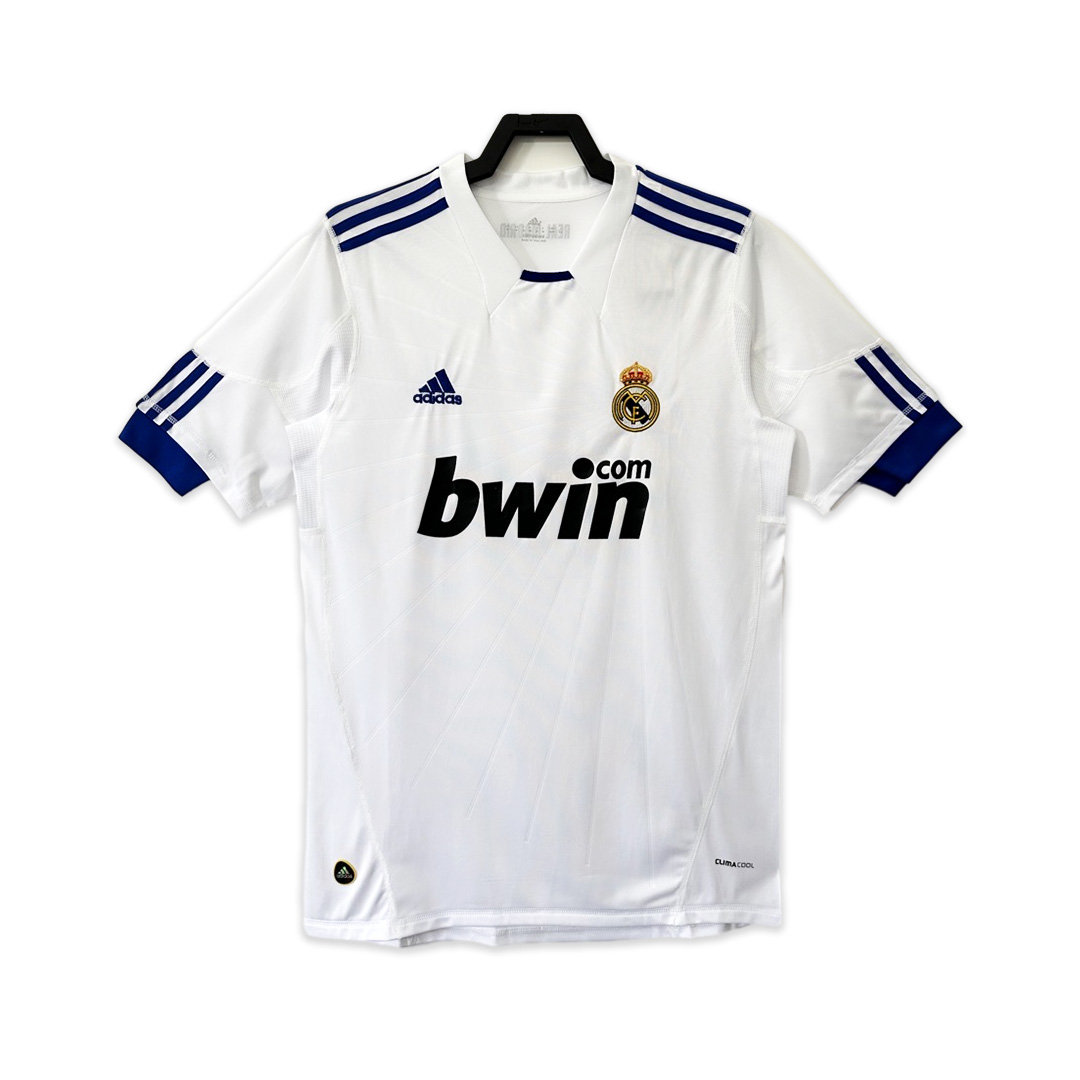 ManixJersey.com | Real Madrid Retro 10-11 Home Stadium Jersey -Customize Name, Number and Patch | Worldwide Shipping